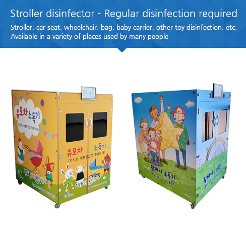 Stroller disinfector